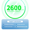 Luz de emergencia de doble cabezal LED 2*3W